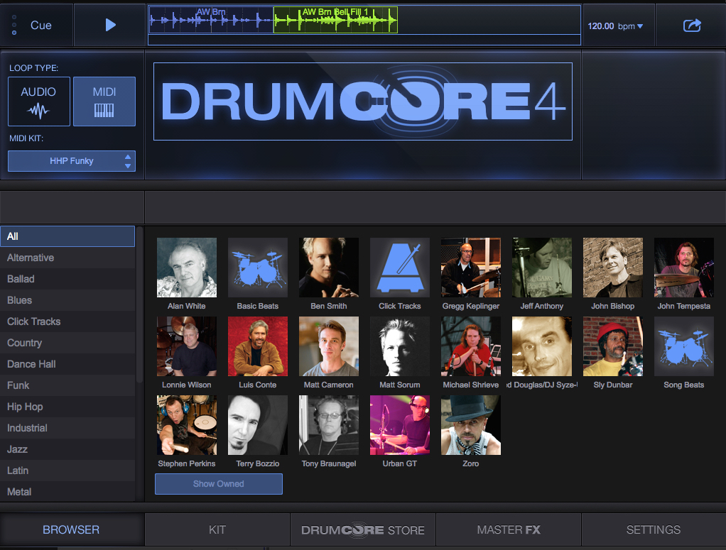 DrumCore 4 Drum Loops for Songwriters